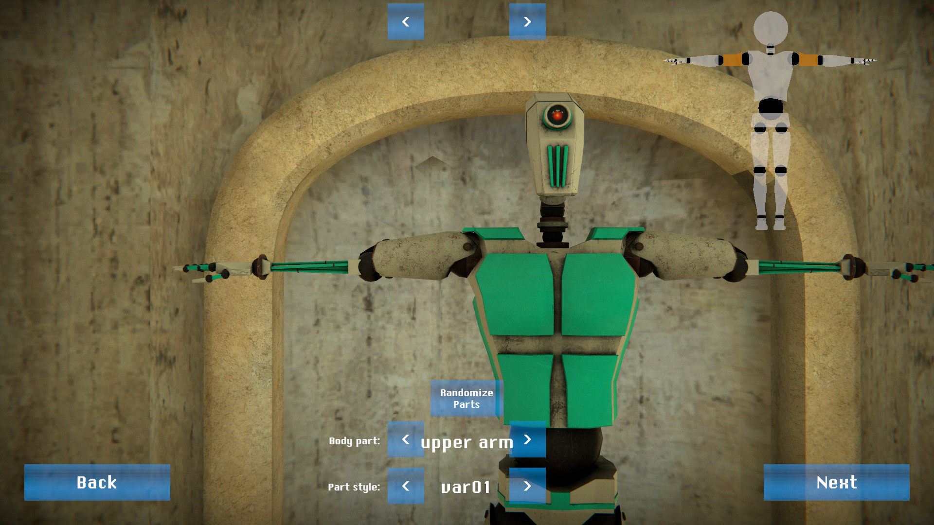 One of the four in-game venues